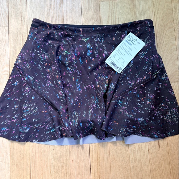 Athleta Pants - Athleta Match Point Printed Skort 13.5 Size Small Tennis Golf Running